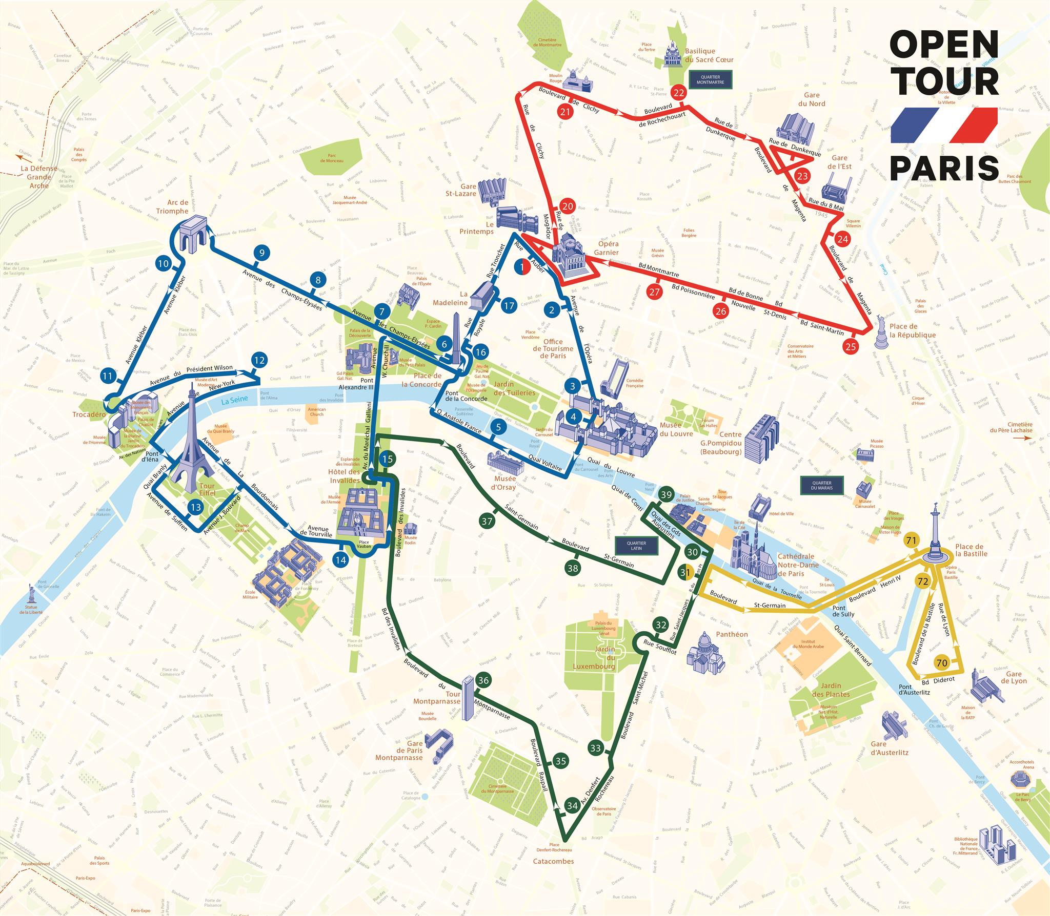 Open Tour Paris Phap