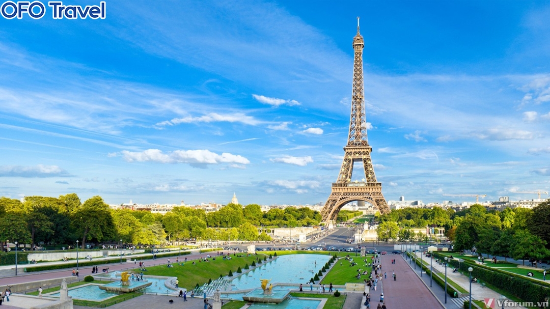 HÌNH NỀN THÁP EIFFEL TẠI PHÁP CỰC ĐẸP CHO MÁY TÍNH