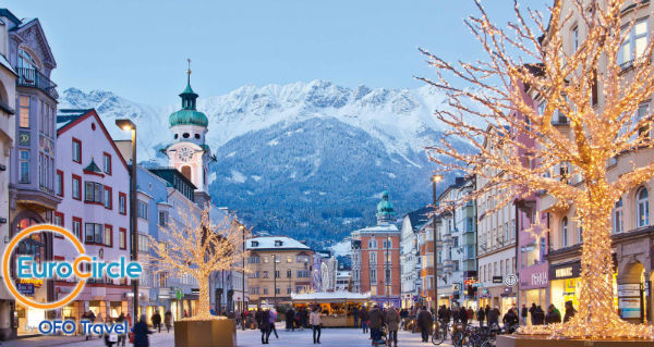 Du lịch Châu Âu vào mùa đông ở Áo